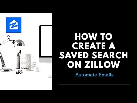 How to Create a Zillow Saved Search | Automate Emails