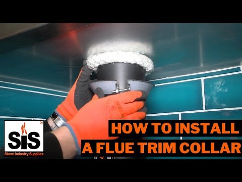 How to install a Flue Debris Trim Collar | Stove Industry Supplies