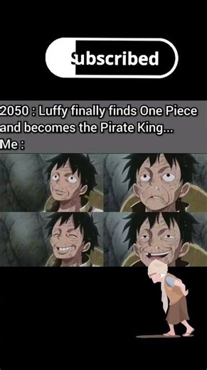 Luffy finally finds one piece #luffy #onepiece #viral