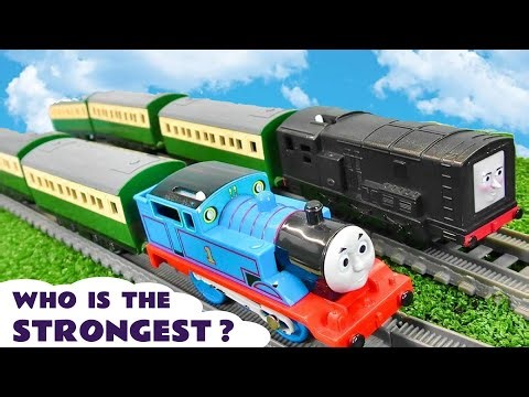 Is Thomas the train or Diesel the Strongest Engine?
