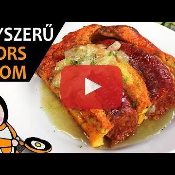 Tésztában sült kolbász - Recept videók