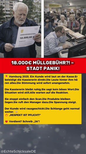 18.000€ MÜLLGEBÜHR?! – STADT PANIK!
