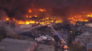 This is chopper video of the aftermath of the UPS plane crash in Louisville from our CBS affiliate WLKY-TV. Here's what UPS said about the disaster: At approximately 5:20 PM ET tonight, UPS Flight 2976 from Louisville, KY, to Honolulu, an MD-11 with three crewmembers onboard, was involved in an accident in Louisville. At this time, we have not confirmed any injuries/casualties. UPS will release more facts as they become available, but the National Transportation Safety Board is in charge of the 