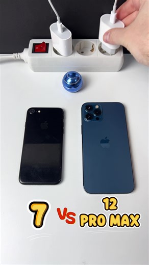 iPhone 7 vs 12 Pro Max Power On Boot Speed Test Best Comparison 2026 | iOS 12