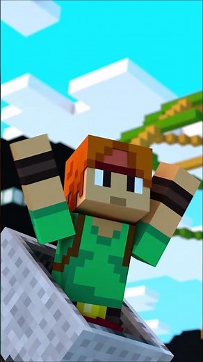 Souka et Billy dans un parc d'attraction ! #minecraft #funny
