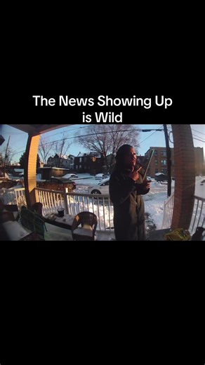 The News Showed Up😂😂😂 #news #newsreporter #drama #fyp #trending | snow tires