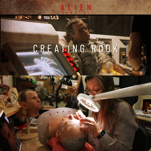 Creating Rook. Behind the scenes of the practical effects of Alien Romulus. #AlienRomulus #IanHolm #FedeAlvarez #practicaleffects #xenomorph #hrgiger #danobannon | Perfect Organism: The ALIEN Saga Podcast