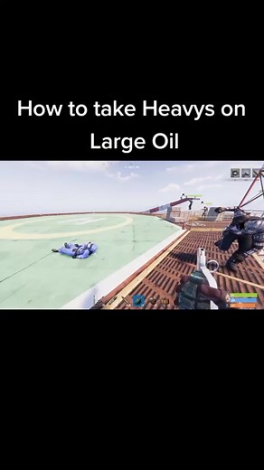 Location of Repair Bench on Large Oil Rig