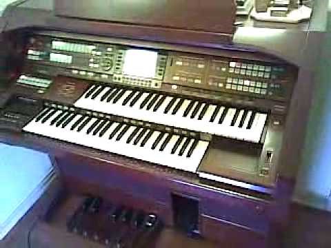 Technics G100 Organ Demo