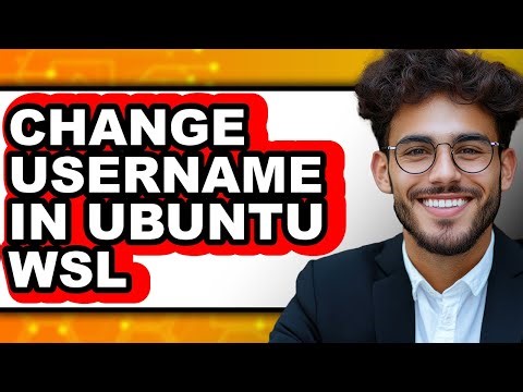 How to Change Username in Ubuntu Wsl (easy Method)