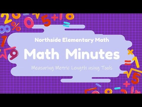 2nd Grade Measuring Metric Length using Tools