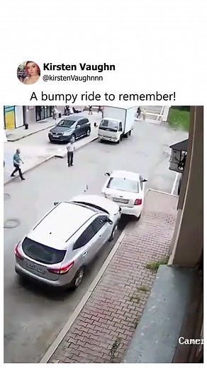 The car loses control, multiple bumps! | Kirsten Vaughn