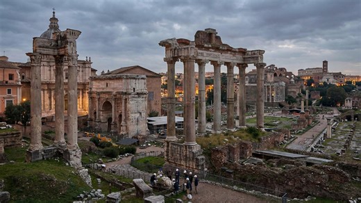 How much damage did the sacks of Rome really do?