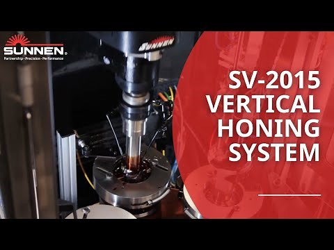 SV-2015 Vertical Honing System | Sunnen Products Company