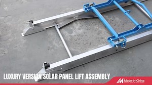 Efficient Electric Ladder Lifter Hoist for Solar Panel Installation