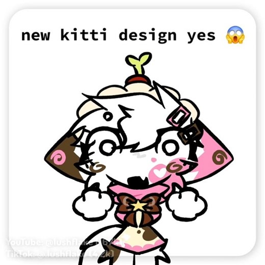 🍨 :: Introducting Kittis redesign!//Animation meme//#emojicat#emojicatbaby#emojicattiktok#shorts#fyp