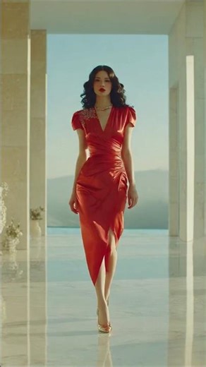Red Evening Dress 2026 ✨ Elegant Minimal Modern | Episode 100