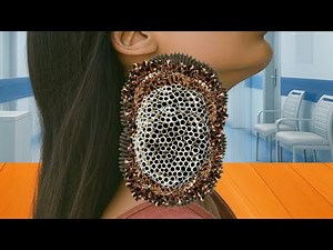 ASMR Neck Spa Relaxation Massage | ASMR Neck Tapping Care |