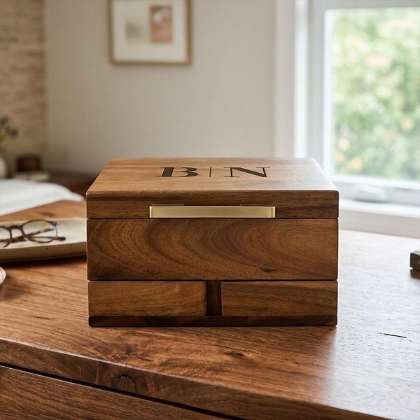 Personalized Watch Box for Men 8 Divider Slots Engraved Wooden Men Jewelry Display Organizer Watch Case Storage Organization Gift for Him - Etsy