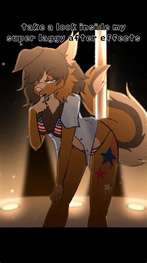 Wendy on Instagram: "I’m honestly surprised After Effects hasn’t blown my computer up… yet. ANYWAYYSS HERE’S A BREAKDOWN OF THE WORK I DID FOR @alexgordon_actor ‘s MUSIC VIDEO: ALL AMERICAN (you should go check it out on Youtube @ sinofman) I do really like how it turned out, although I don’t think her body should be twisting like that 😭 (I’m bad at anatomy oops) ——— #furry #furryart #furryfandom #furryartist #furrydrawing #furrycommunity #furryartwork #furrycommission #furrycharacter #furrycha