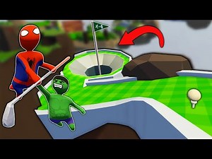 SPIDER-MAN AND HULK PLAY MINI GOLF?! *Feat. @Level3JP* (Human Fall Flat)