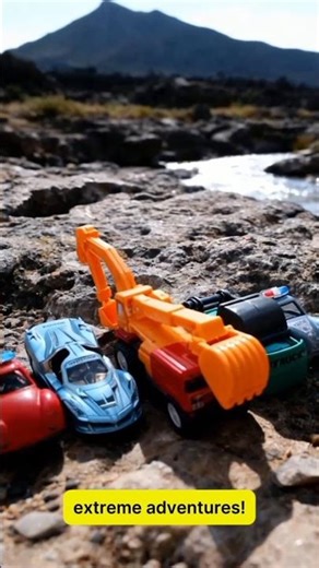 Ketika Mobil Mainan Jadi Offroad Monster 😱 #mobilmainan#offroadmini#offroadmainan