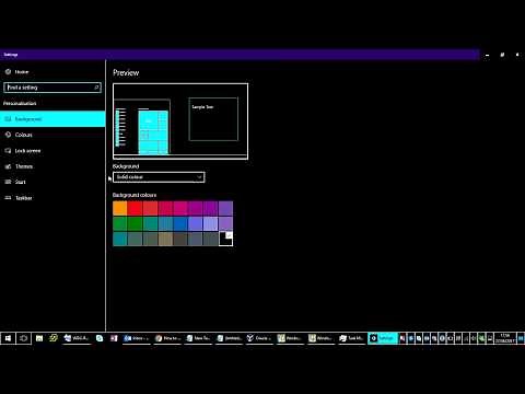 How to change or turn off High contrast setting windows 10