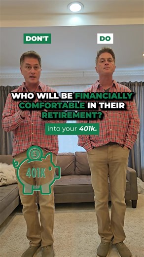Who will be financially comfortable in their retirement? Follow for more retirement education that actually makes sense!