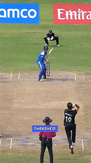 High, handsome, and all the way! 💪🏻 What a shot from Vaibhav Sooryavanshi! #ICCMensU19WC | #INDvNZ 👉 LIVE NOW ➡️ https://hotstar.onelink.me/UsKp/ucek1p5e | Star Sports