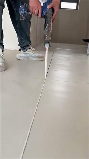 Filling Tile Gaps Using Silicone Sealant To Create Neat And Durable Waterproof Finishes For Bathroom