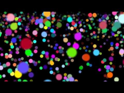 flying colored bubbles background - free HD overlay / transition