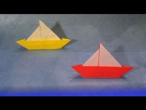 How to make an Easy Origami Boat