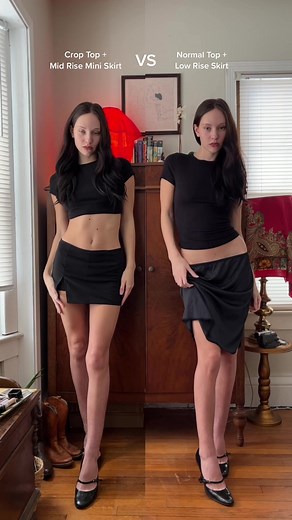 How Your Clothing Impacts Your Figure: Low Waist Skirt Styling Tips