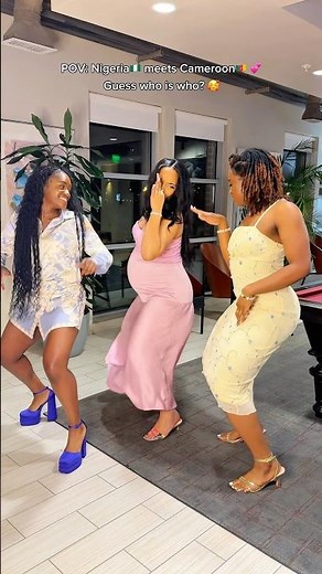 POV: Nigeria meets Cameroon 💕👀 Did you guess right? #mothersday #davido #omahlay #withyou #afrodance