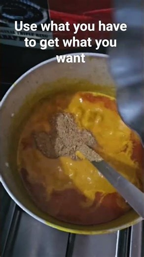 ofe akwu made simply with what I have in the kitchen. no stress