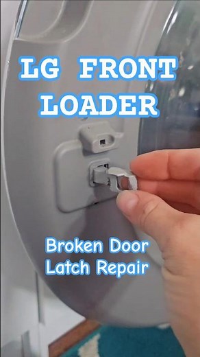 LG Front Loader Washing machine- Door Latch Repair #repairs #washingmachine #diy #appliances