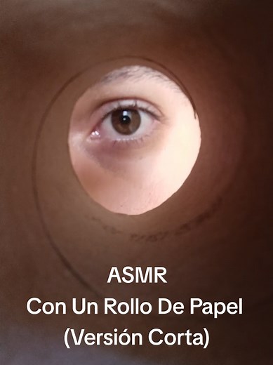 ASMR con un rollo de papel (versión corta) #asmr #asmrsounds #asmrtiktoks #asmrtiktok #asmrenespañol #asmrhumilde #mexslap #mexslapasmr