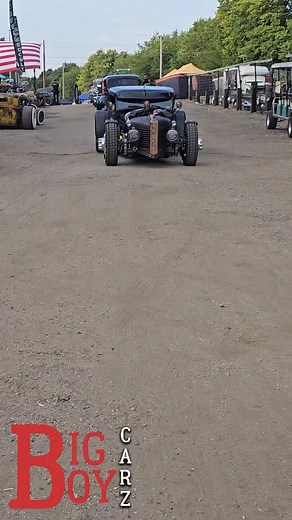 Sounds good arriving at Ratstock 2025 Rat rod show. | Big Boy Carz