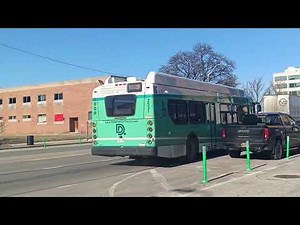 DDOT Bus #2531 New Flyer XDE40 Xcelsior on Route 9 Jefferson to Alter Rd