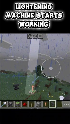 ULTIMATE LIGHTENING ROD ☠️......... #minecraft #minecraftshorts