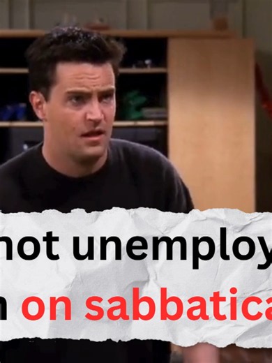 Meaning of “on sabbatical” — guess from context