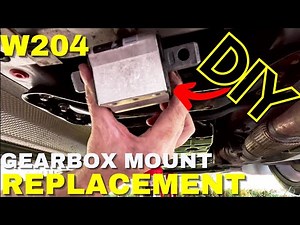 W204 C-Class Transmission Gearbox Mount Replacement.