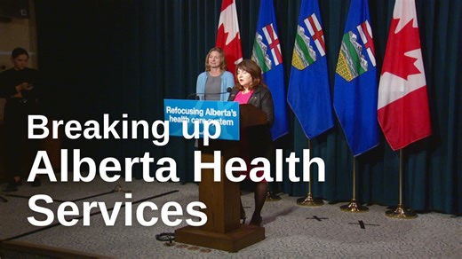 Primary care split from Alberta Health Services