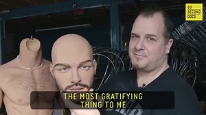 60 Second Docs on Instagram: "Matt and his team of doll makers (@sinthetics) have perfected the human body. In look and size, their silicone human replicas are as close to the real thing as you can get. . . . #siliconedolls #companiondolls #humandoll #lifesizeddoll #almosthuman #dollmaker #replica"