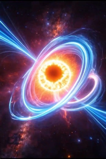 Magnetar Madness: The Most Powerful Star in the galaxy 🌌 #space #stars #universe #education #facts