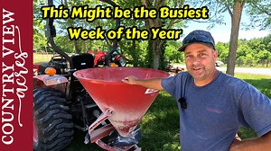 64K views · 1.8K reactions | Spreading 1000 Pounds of Fertilizer,...