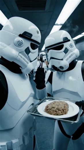 Cafeteria Mystery on the Death Star | Stormtrooper Vlog #StormtrooperLife #DeathStar #Vlog
