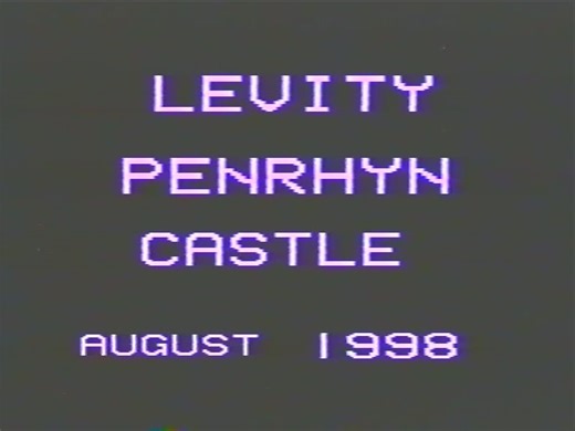 LEVITY PENRHYN CASTLE AUGUST 1998
