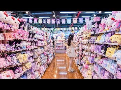 Shopping in China 🛍️ Beijing's Biggest Toy & Stationery Market?! 🛍️ Plushies & Anime Galore!