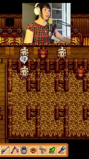 I made a little enclosure for the cows in Stardew Valley.